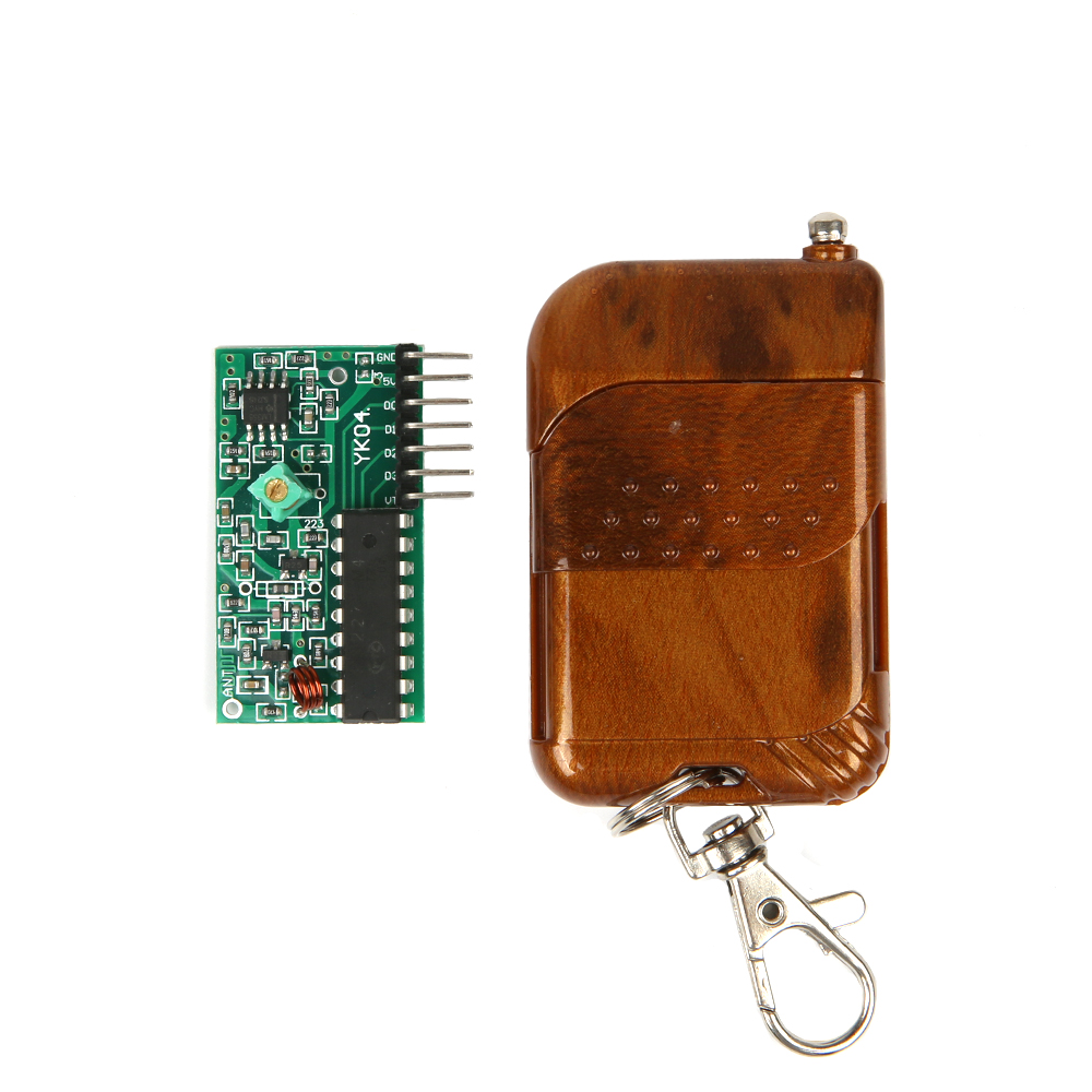 Пульт с радиоприёмником с батарейкой в комплекте, 315МГц